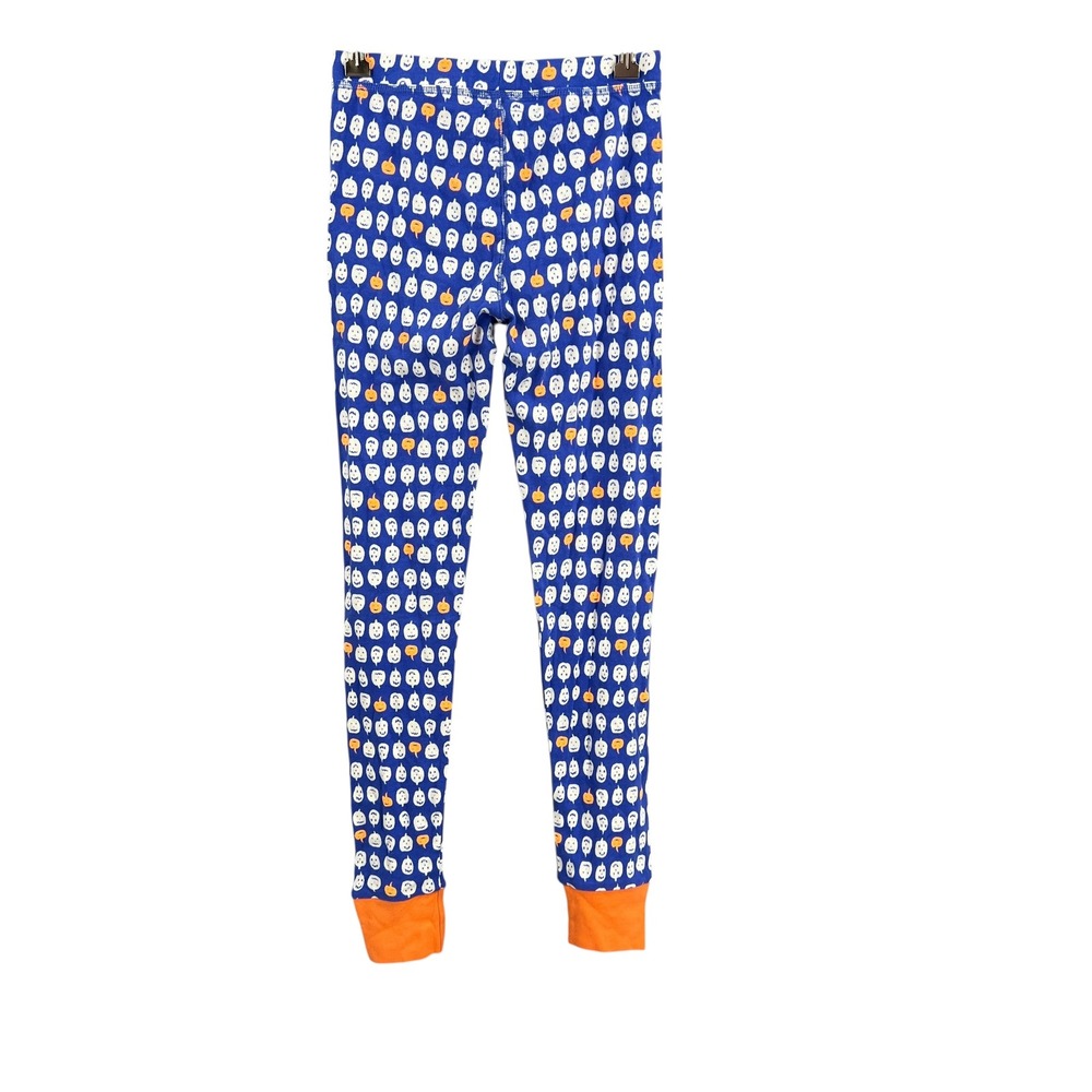 Crewcuts Halloween‎ Pajama Pants Pumpkin Jack-O'-Lantern Cotton Size 12